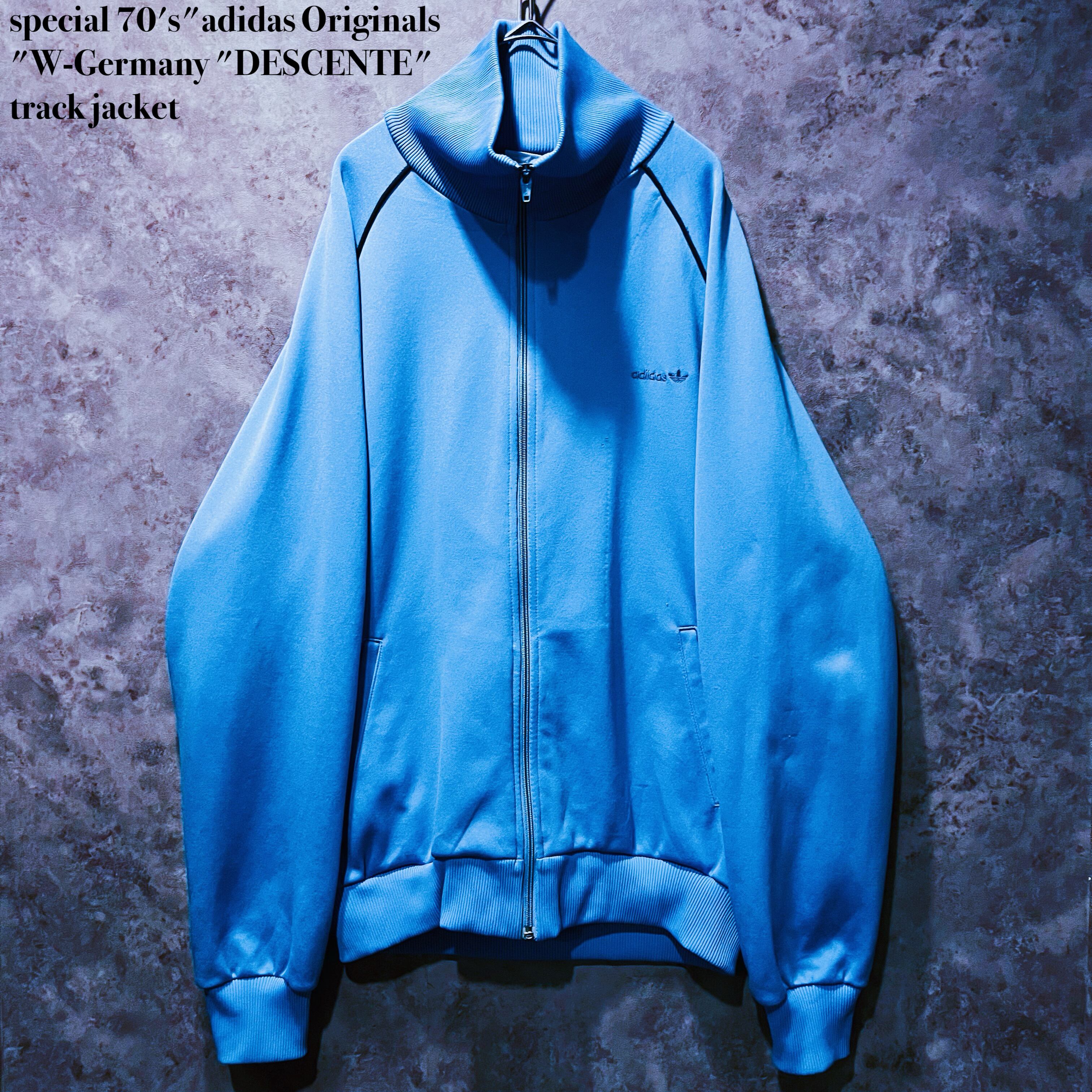 【doppio】special 70's"adidas Originals"W-Germany "DESCENTE" track jacket