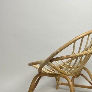 Rattan Round Chair / ラタン ラウンド チェア〈キッズチェア / ディスプレイ 〉