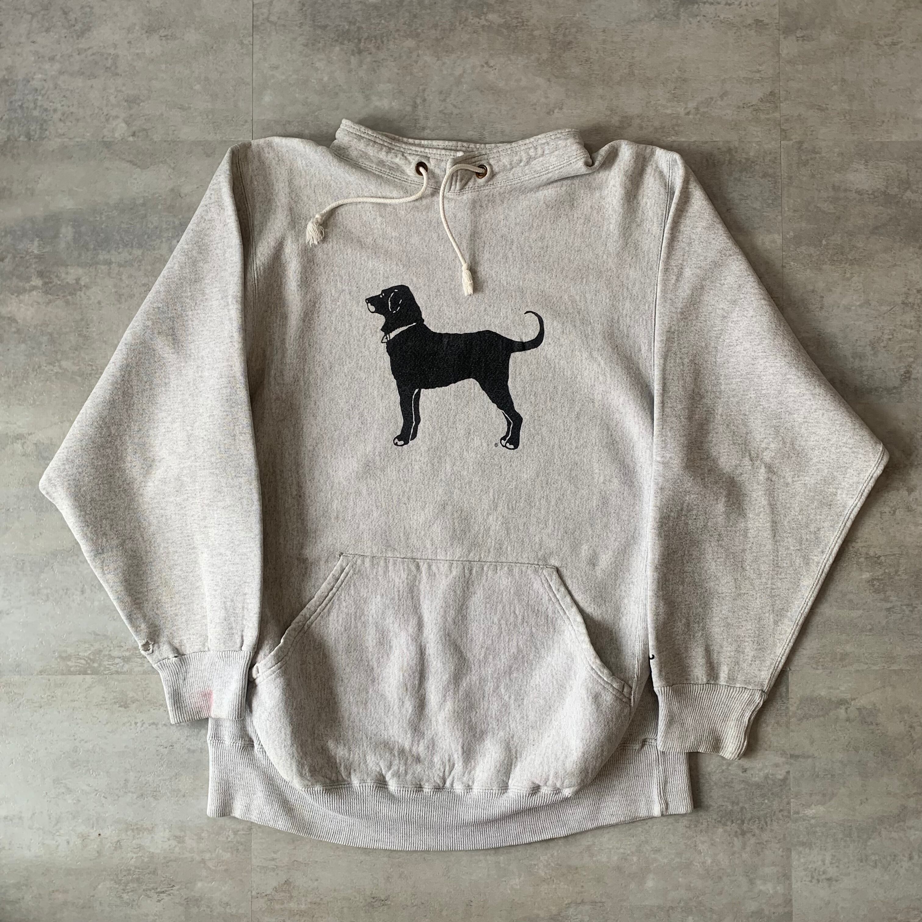 the black dog ザブラックドック スウェット 両面プリント