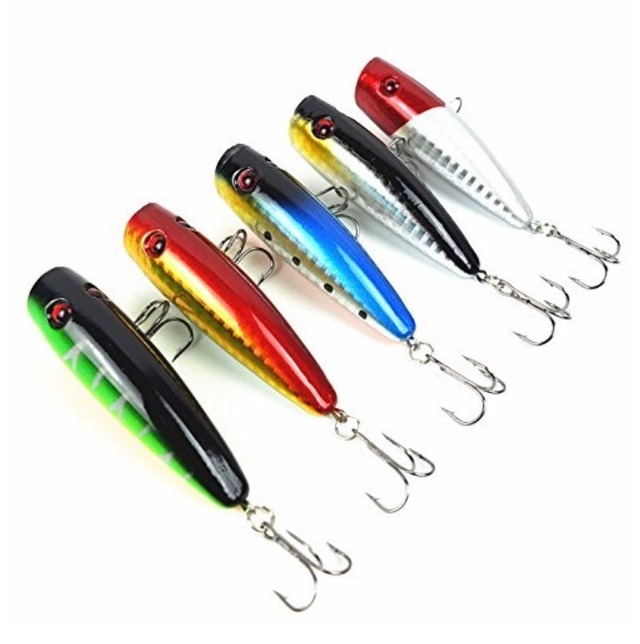 ルアー ポッパー5色セット 9cm 11 5g バス釣りに Fishing0226