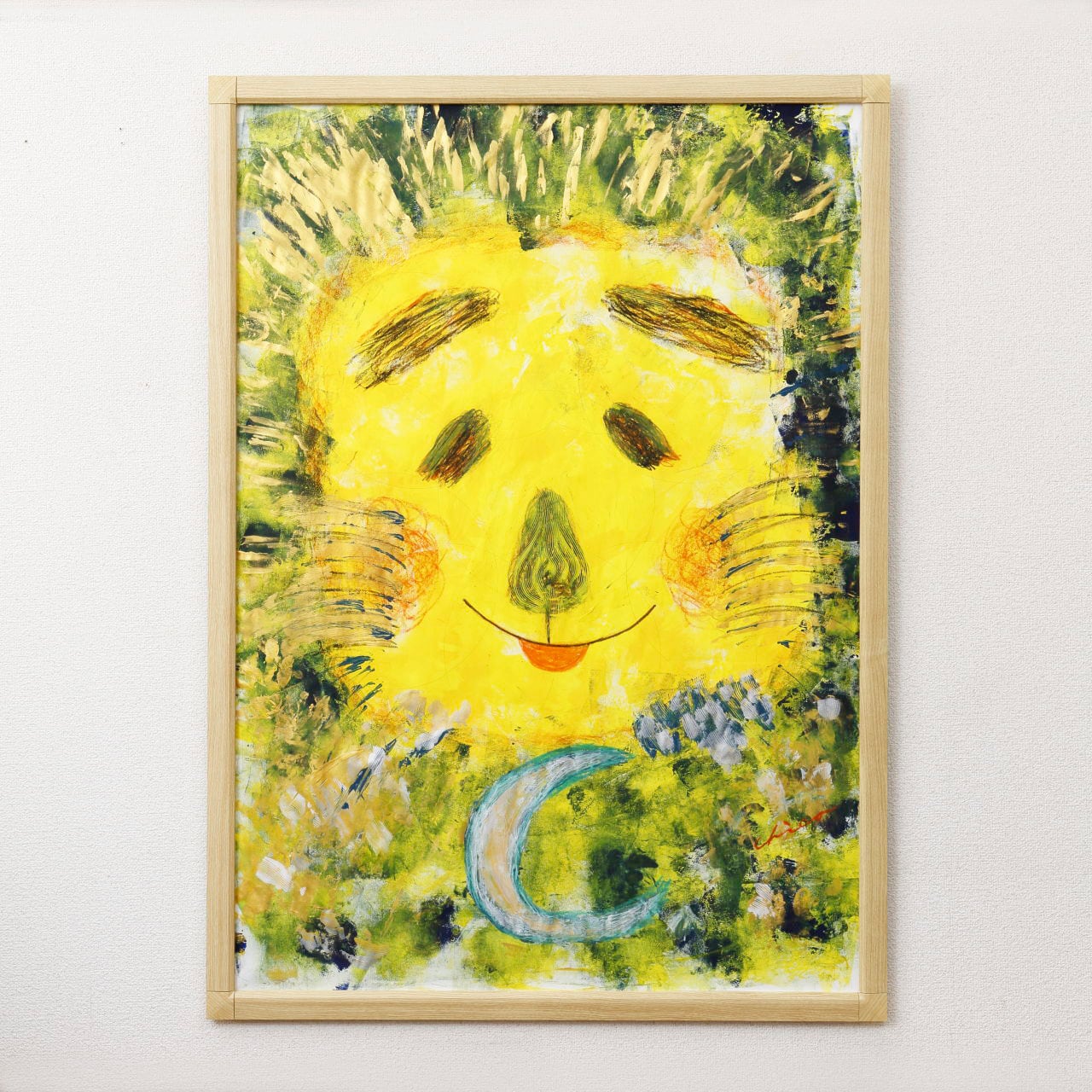 原画】生かされてきた 594×841mm | chica art gallery shop