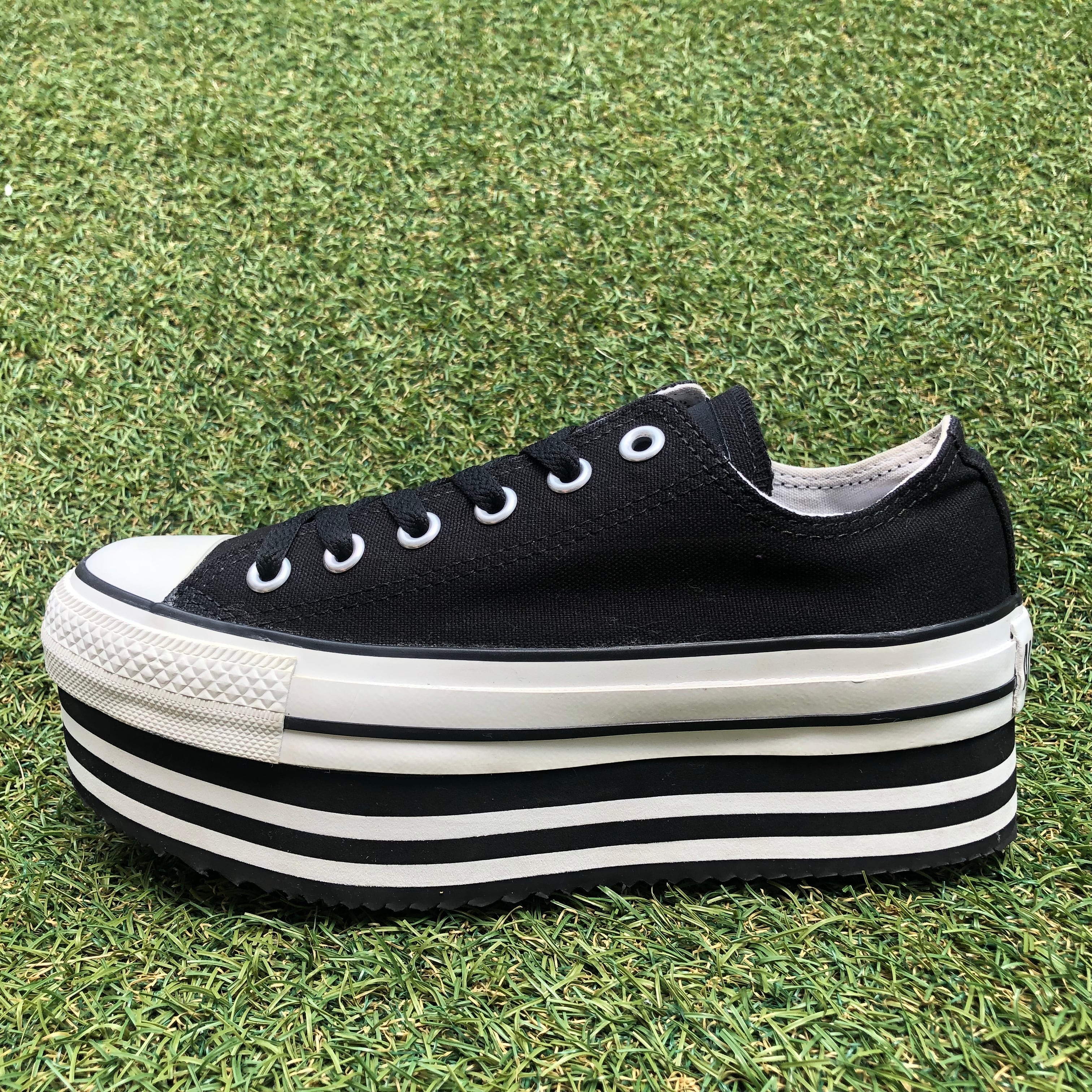 converse ALL STAR CHUNKYLINE OX コンバース オールスター ハイ 厚底 H365