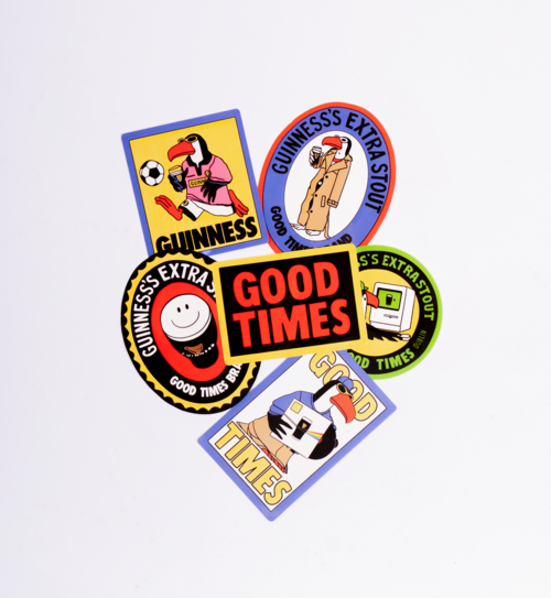 GUINNESS x MASON LONDON／STICKERS