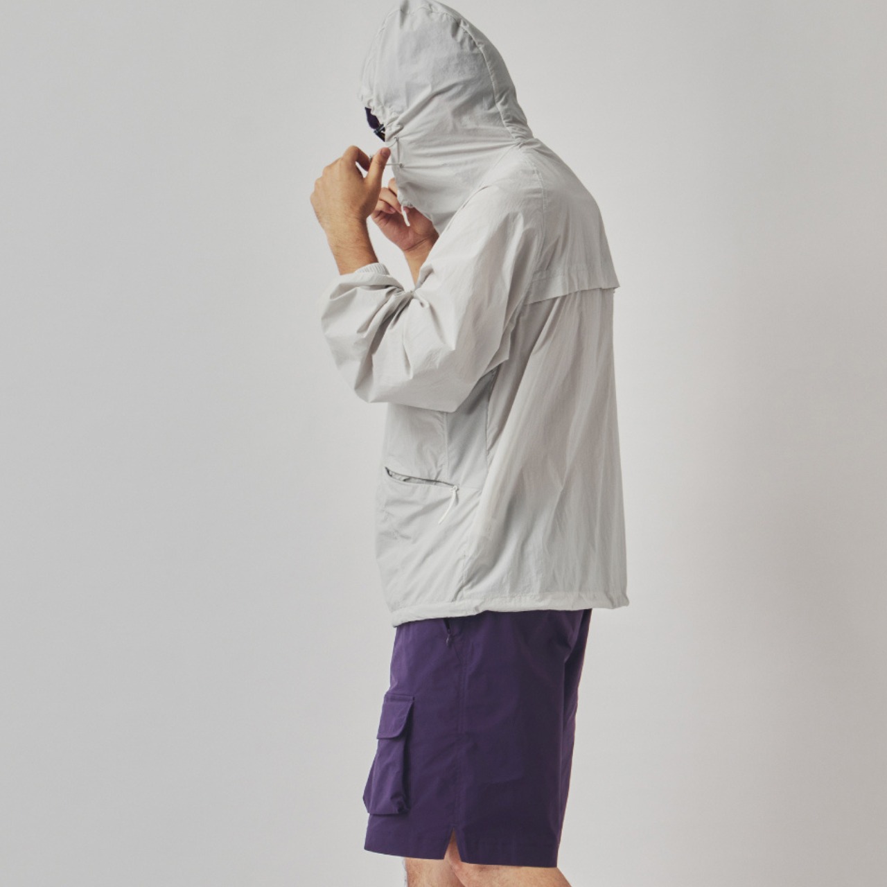 ライト ウェイト パッカブル フード ジャケット  K5355 - 3
