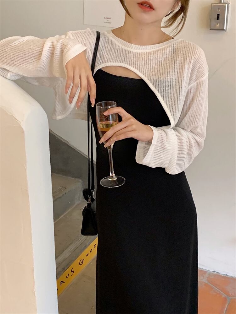 スタイルサマーブラウス スカート セット ストリート 夏物 モンロー1368895458