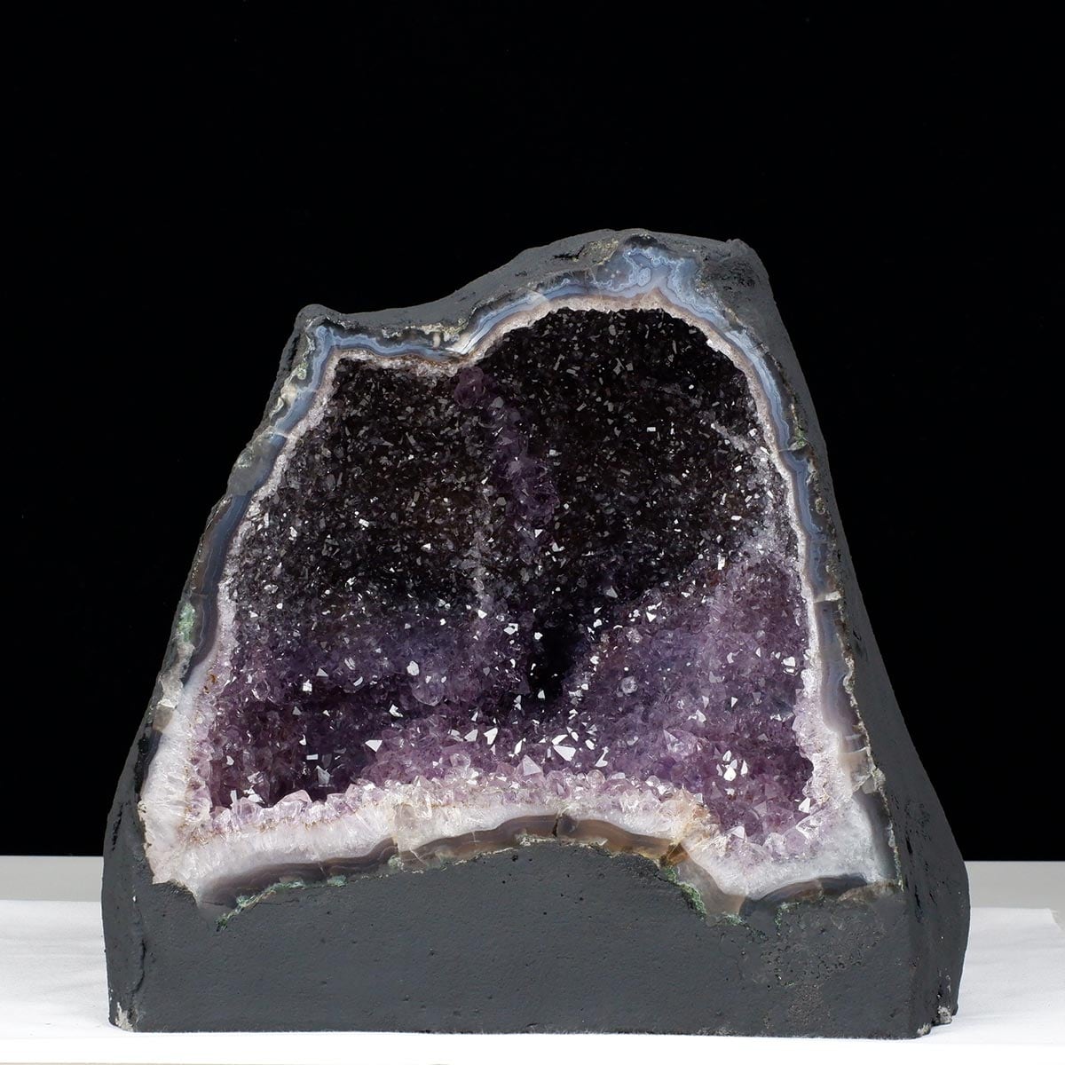 15.4Kg アメジスト ドーム ブラジル産 アメジストドーム 原石 ジオード アメジストカペーラ 一点物  174-2168