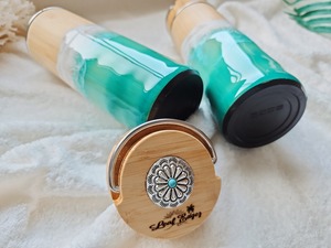 415.オーシャンレジンアート ステンレスボトル