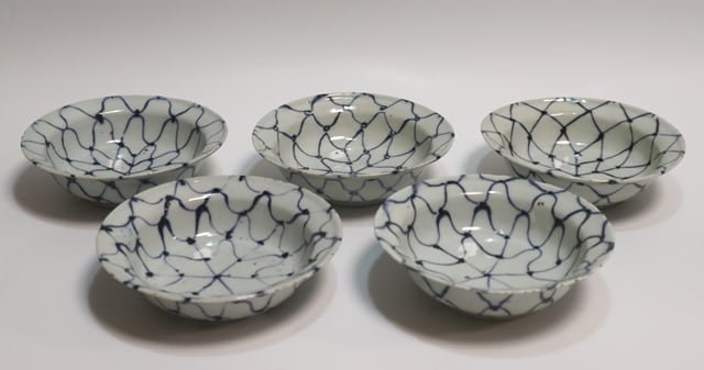 古染付網目皿 5客 | 賢祥堂 うつわ店 古染付網目皿 5客 | 賢祥堂 うつわ店