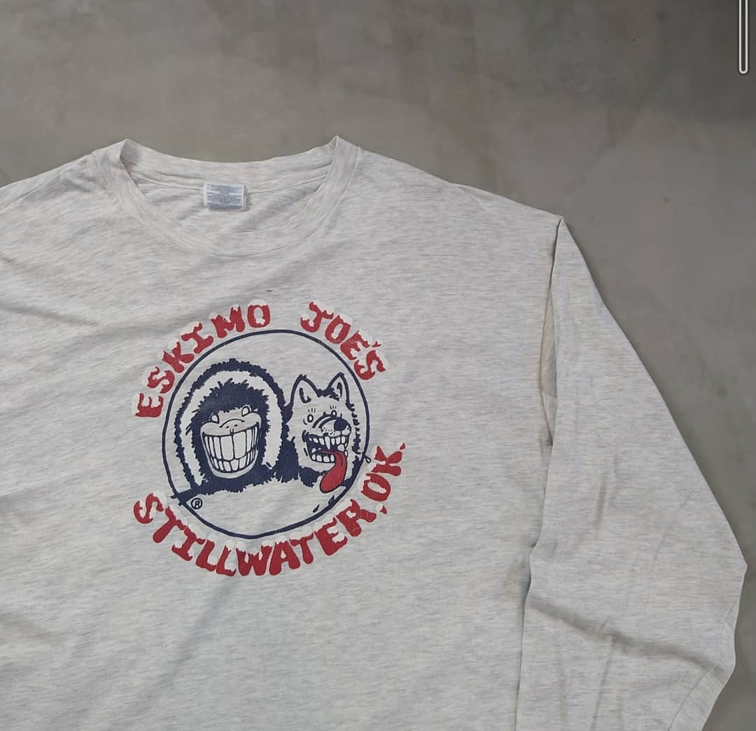 Eskimo Joe's エスキモージョーズ 90s 企業系 90s Tシャツ Eskimo Joe's エスキモージョーズ 90s 企業系 90s Tシャツ
