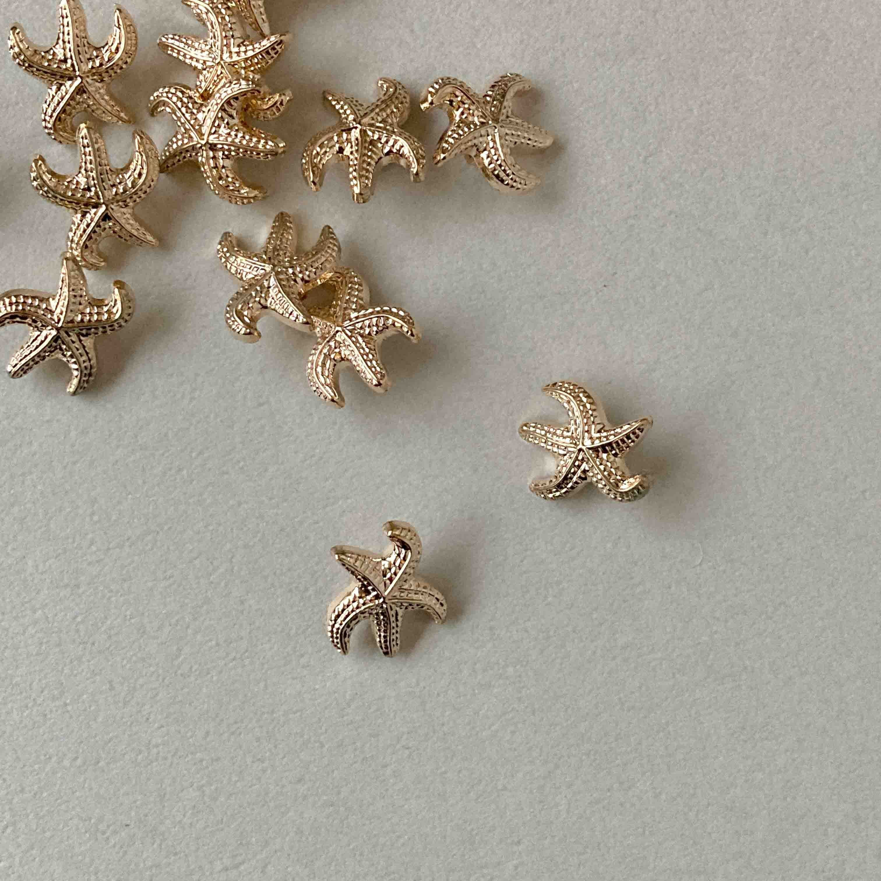 ヒトデモチーフボタン(15mm)