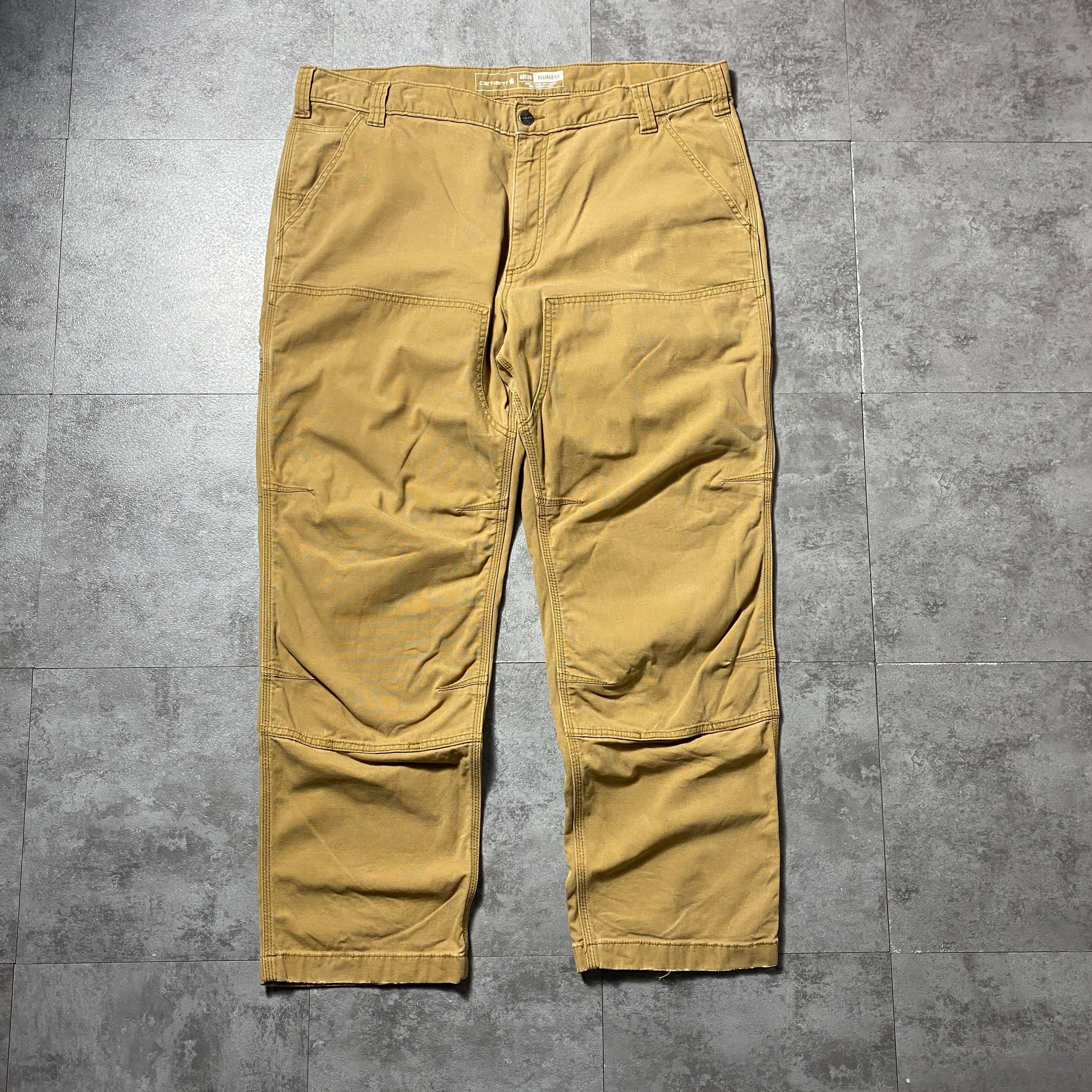 40×30】carhartt カーハート リラックスフィット ダブルニー ジッパー