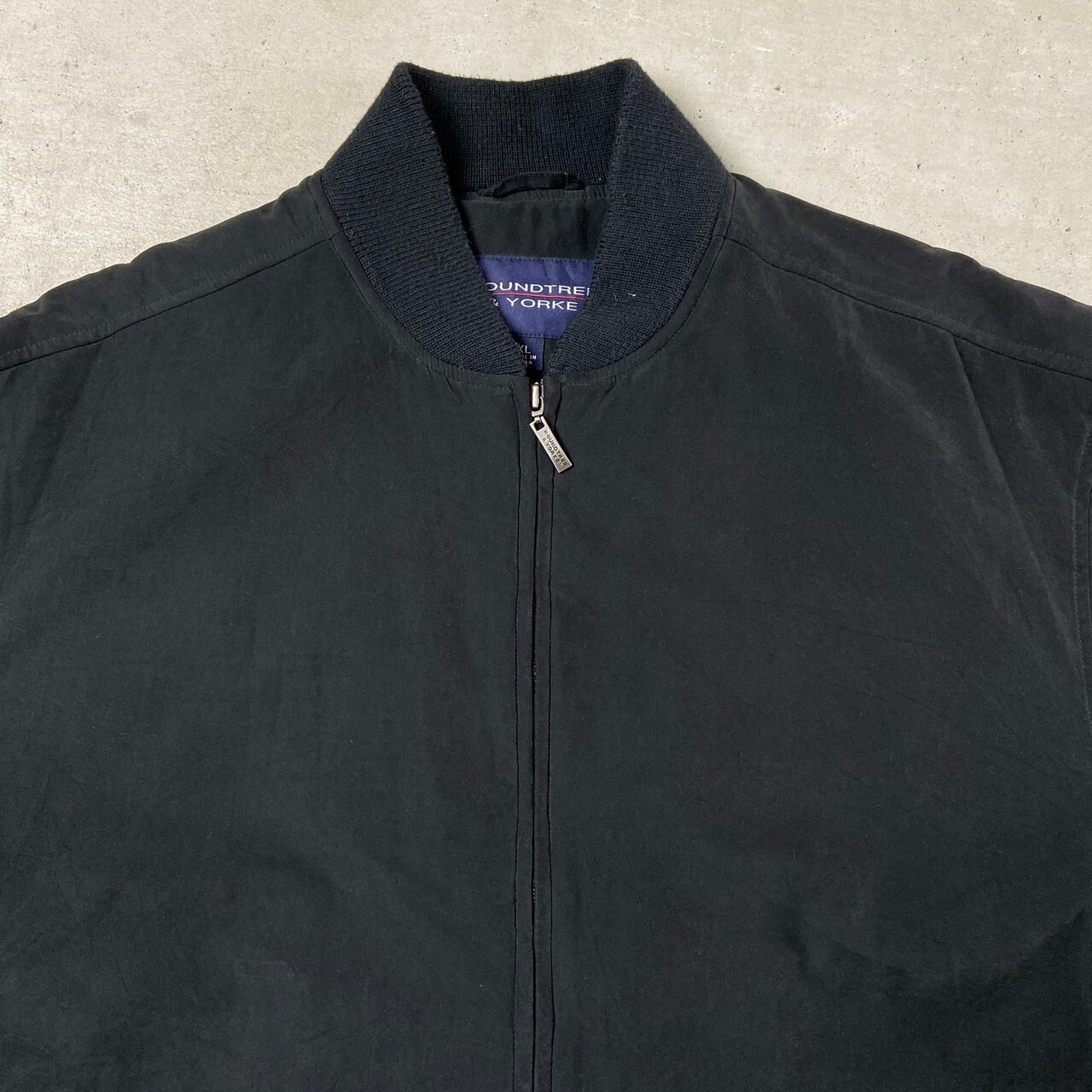 ROUNDTREE & YORKE フェイクスエード ブルゾン メンズ2XL相当 古着 
