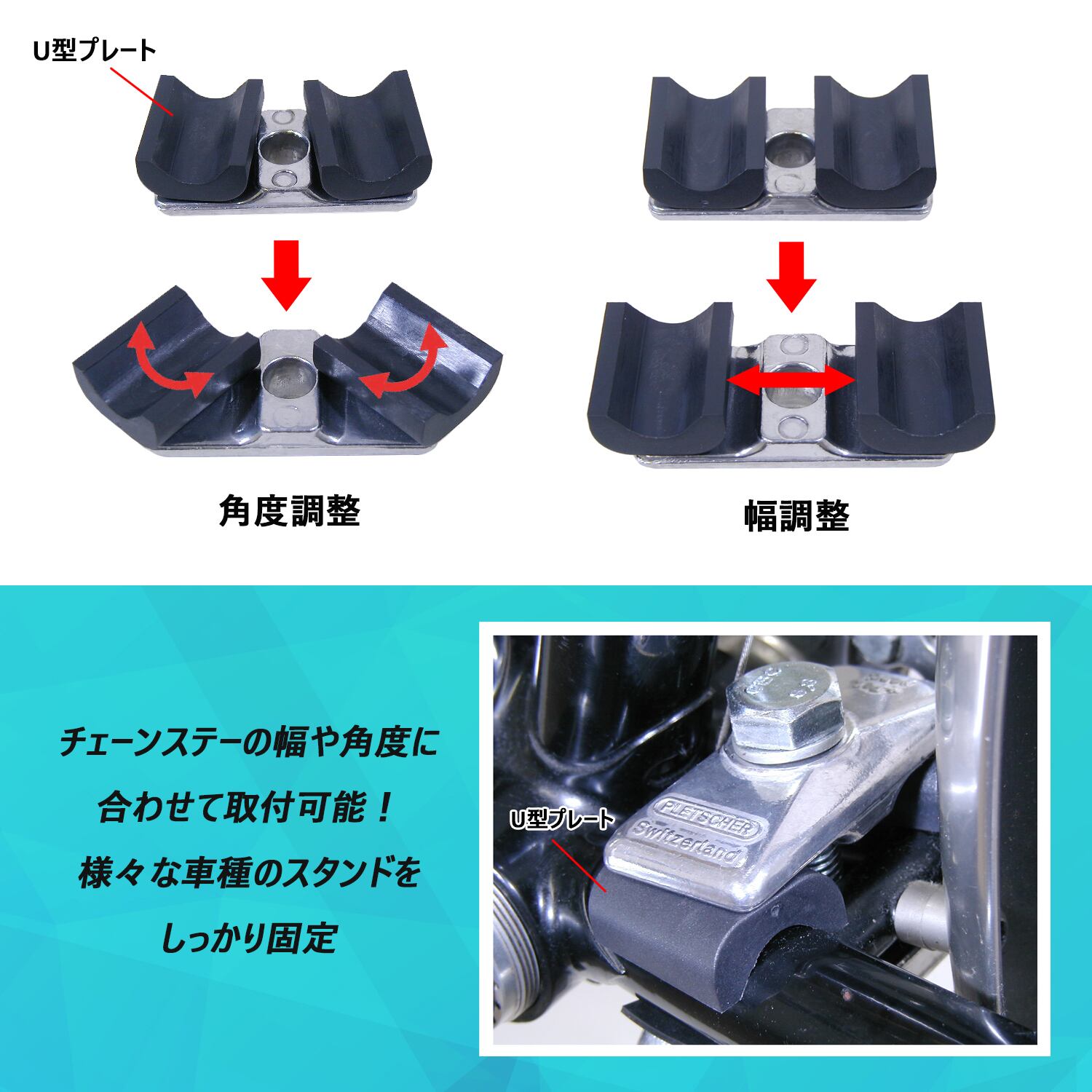 ESGE ダブルレッグスタンド シルバー | unicollection