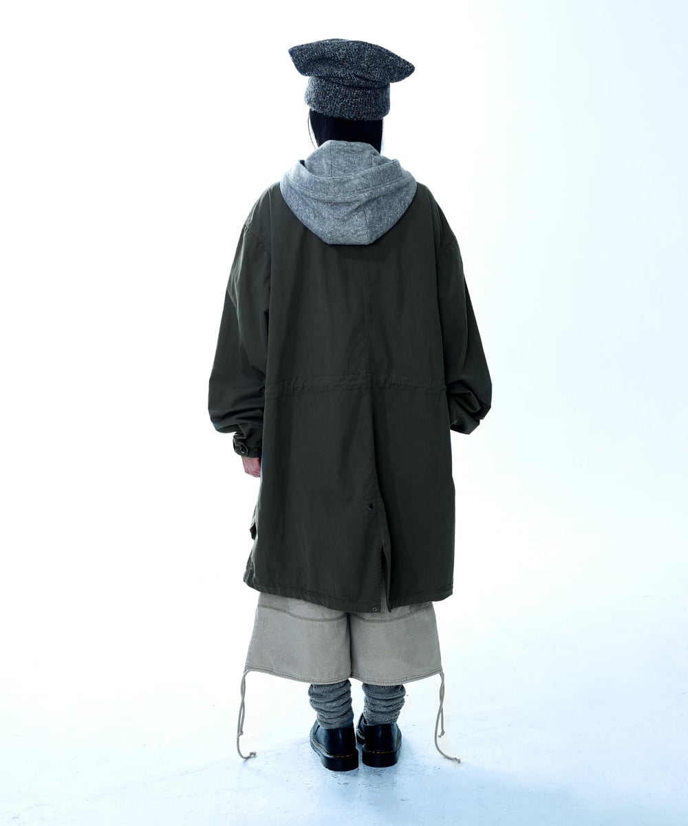 ジャケット・アウター coyseio WASHED MILITARY JACKET MUD KHAKI WASHED MILITARY JACKET MUD KHAKI | coyseio