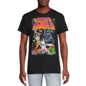 スターウォーズ Tシャツ Star Wars Men's Star Duel Graphic Tee with Short Sleeves