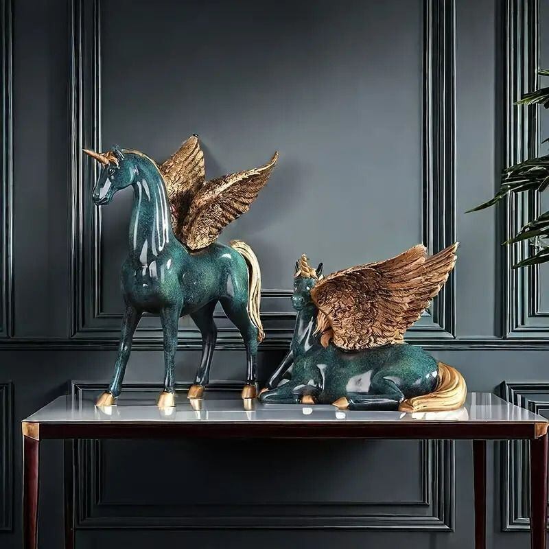 オブジェ ユニコーン おしゃれ エレガント インテリア ロマンティック