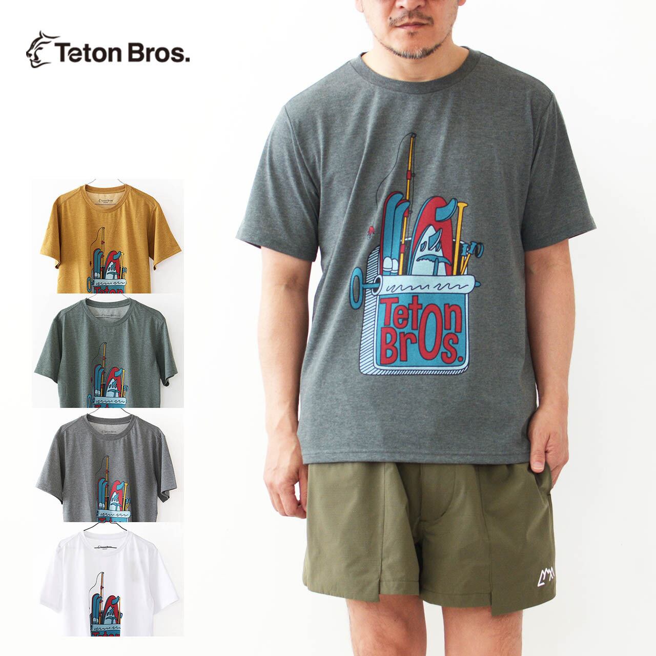 TETON BROS. [ティートンブロス] TB Sardines Tee [TB241-820] TB