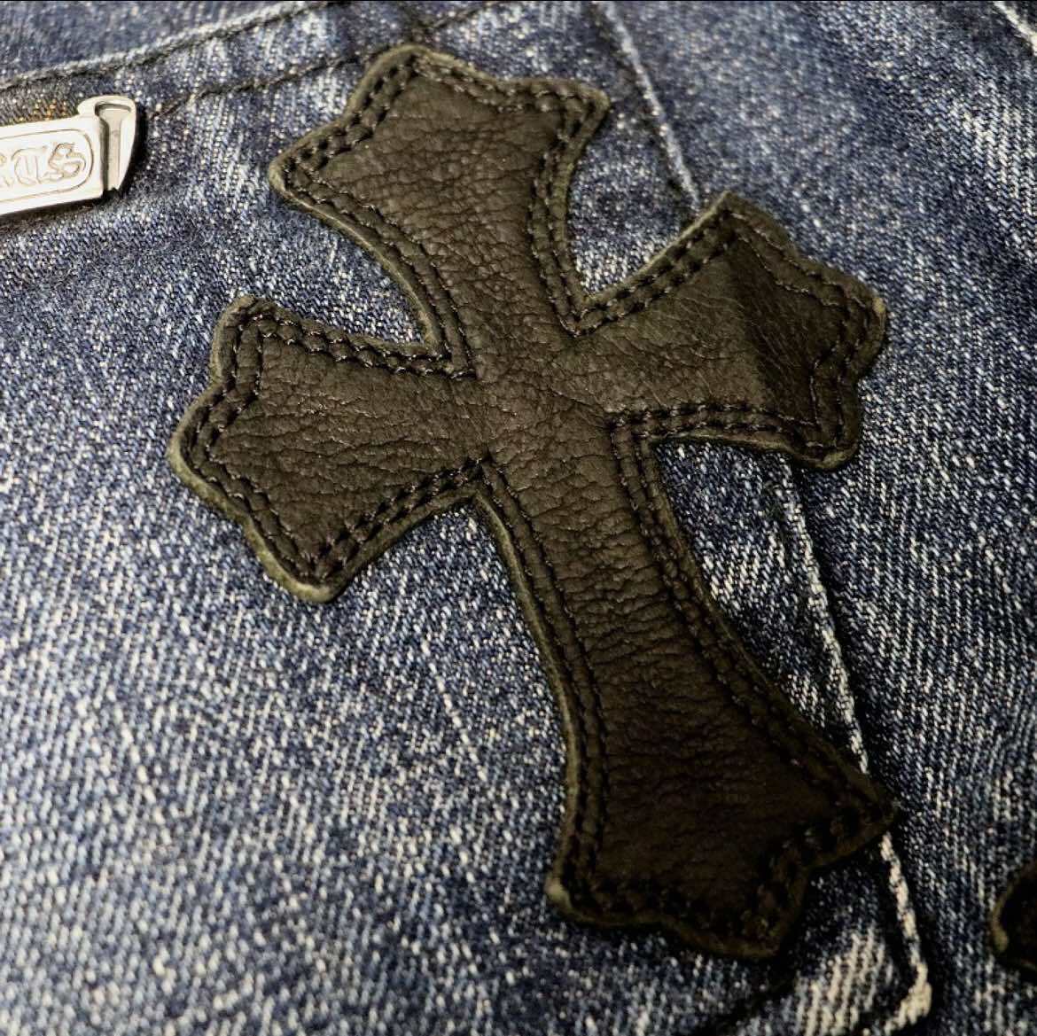 CHROME HEARTS クロムハーツ【カスタムオーダー】ラージCHクロスパッチ