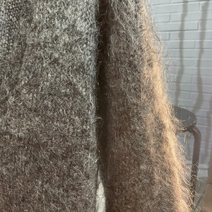 OVER SIZE MOHAIR CARDIGAN