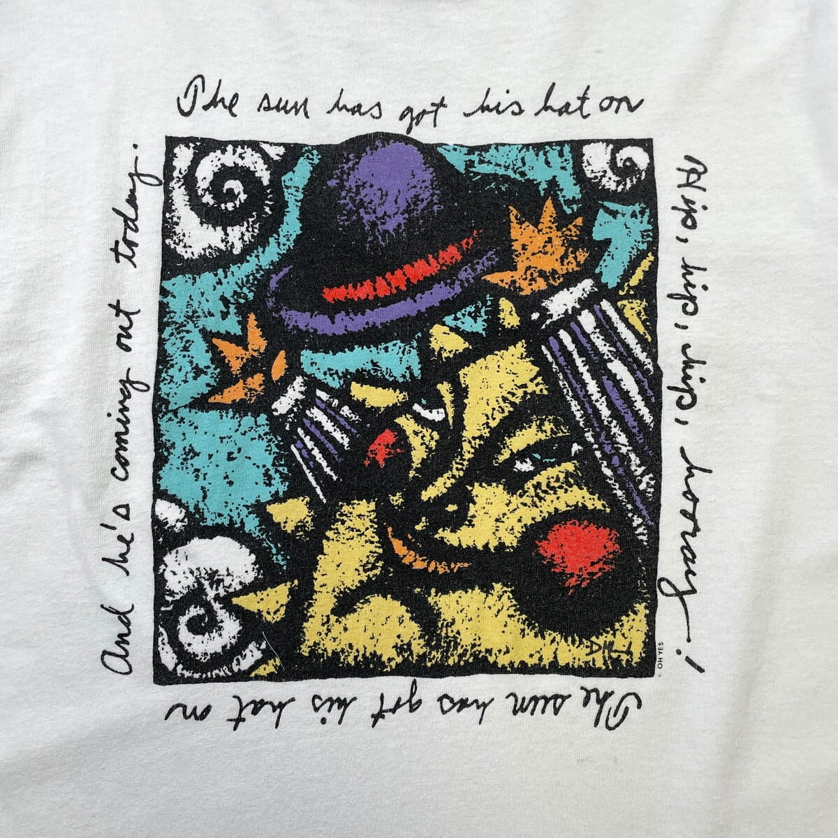 90-00年代 アートプリントTシャツ メンズXL相当 古着 90s 00s VINTAGE