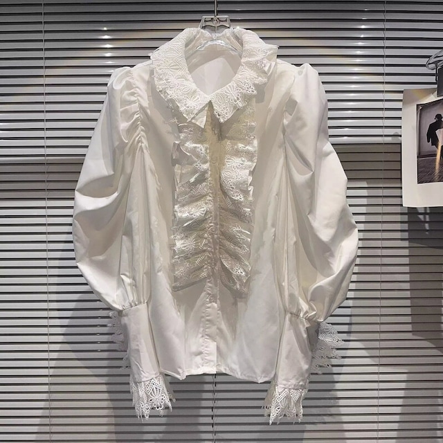 Victorian lace blouse　M1500