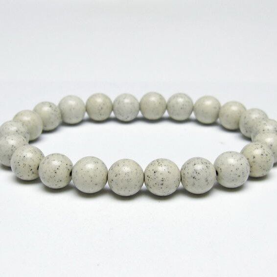 北投石 ブレスレット 9mm 一点物 メール便可 111-50260