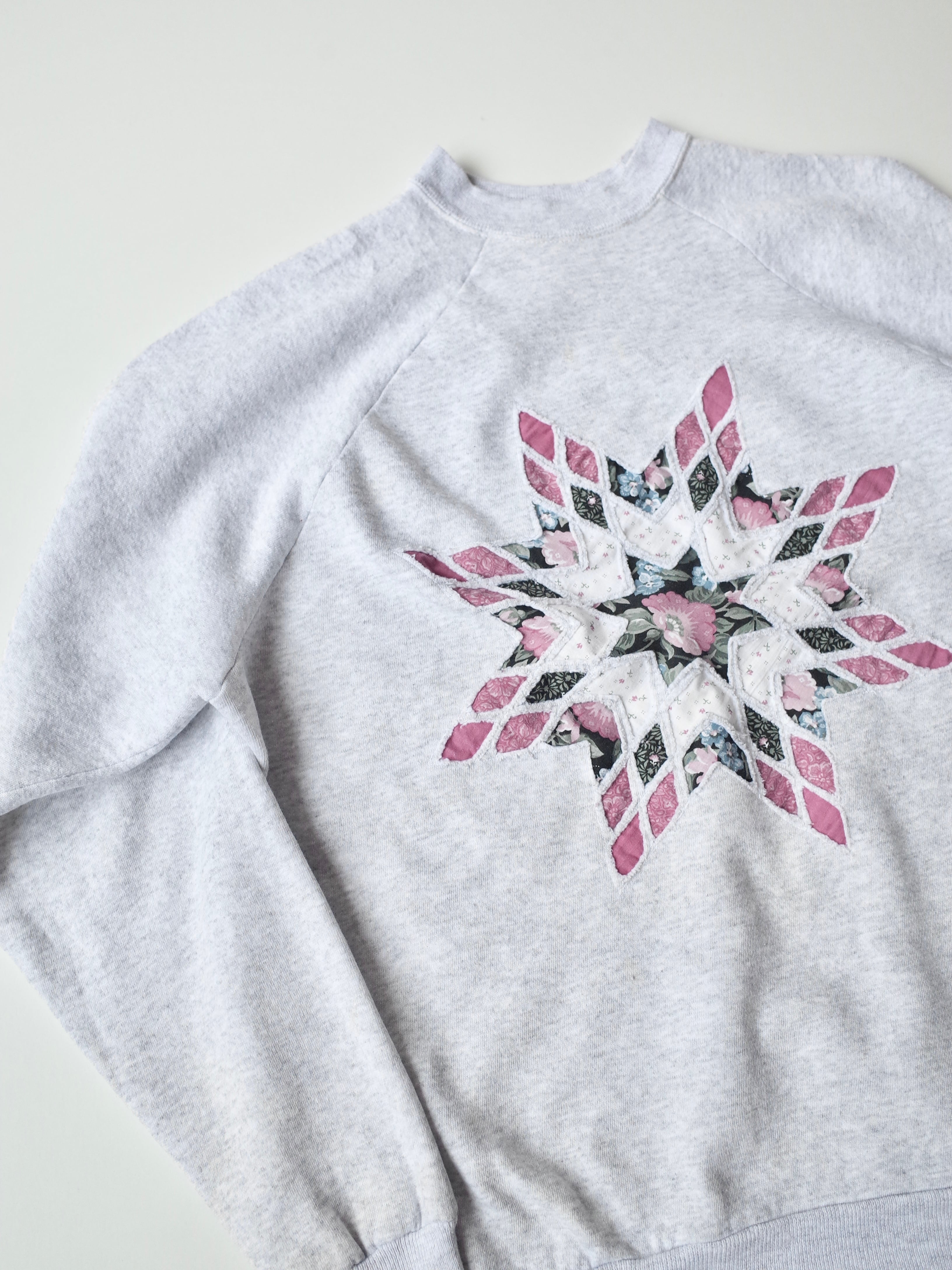 Patchwork design sweat