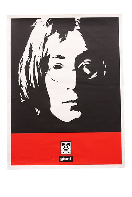 シルクスクリーン | Shepard Fairey「John」