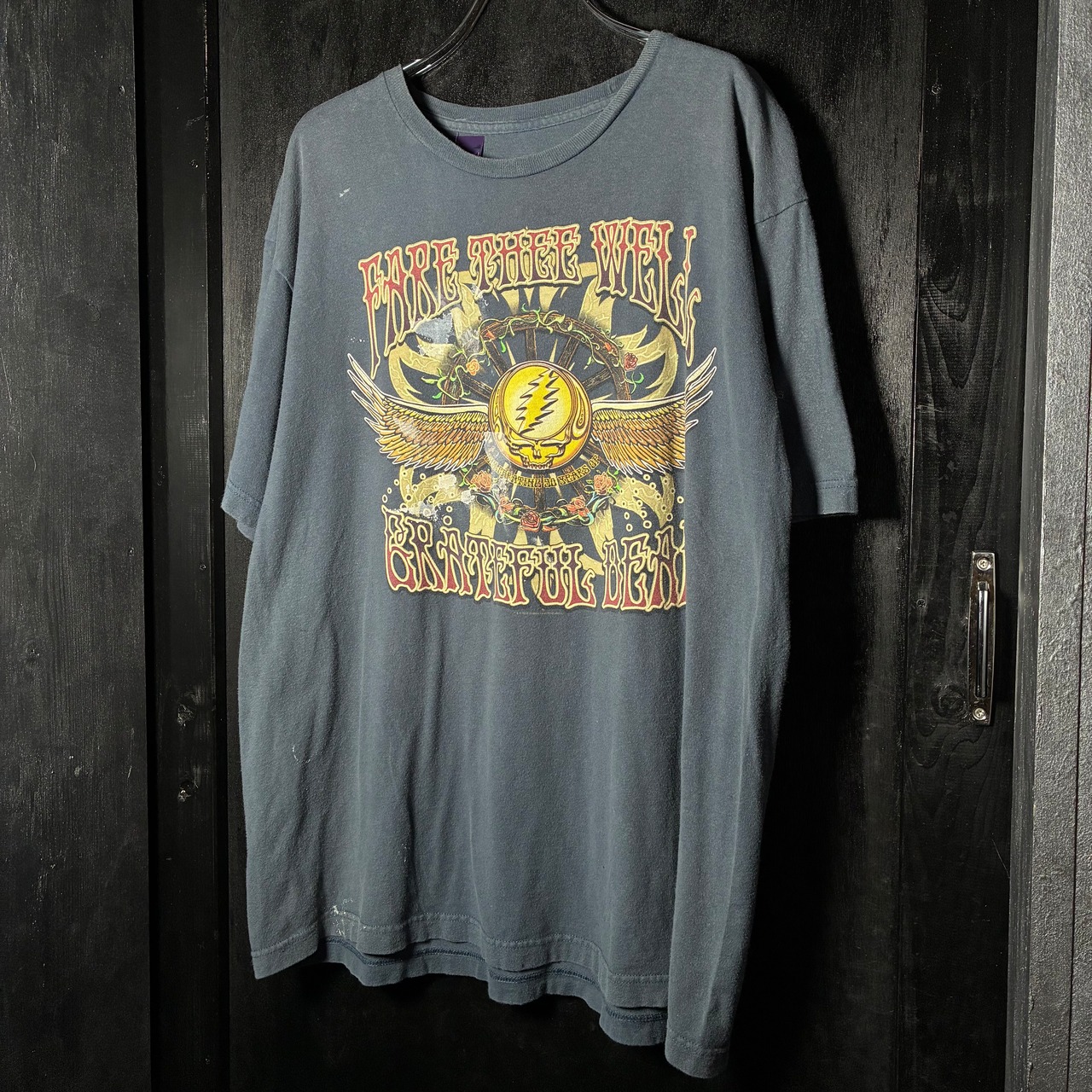 GRATEFUL DEAD FARE THEE WELL バンドTシャツ　グレイトフルデッド　ネイビー　