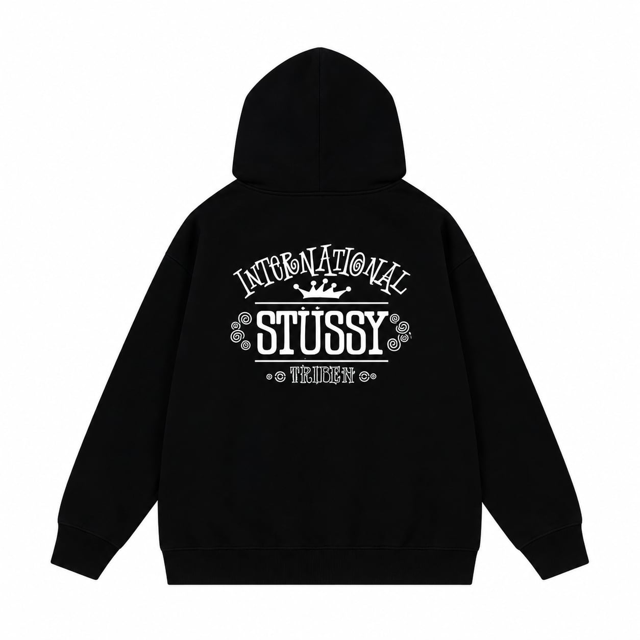 stussy ステゥーシー パーカー 海外限定モデル STUSSY ステューシー ジップアップパーカー 海外限定 背面