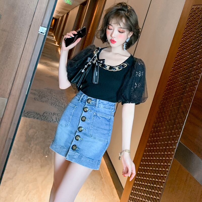 ハイウェストウェストスリムスカート スプリングサマー 春物 夏物 MIUCO77049373129