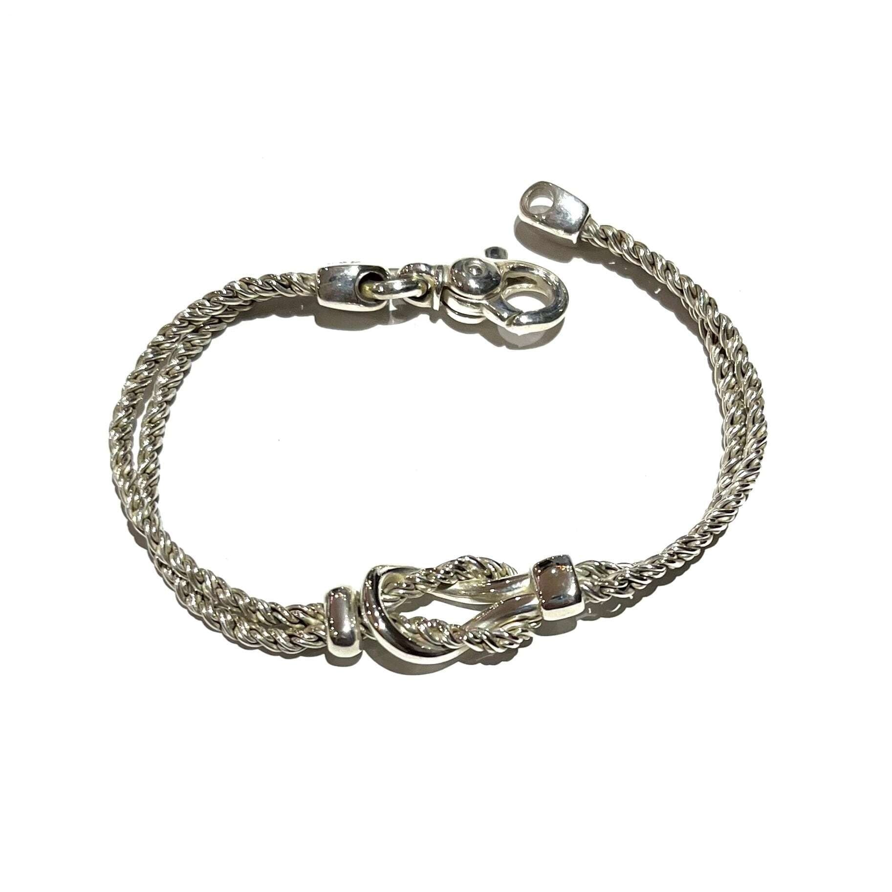 希少【TIFFANY&CO.】 2301 ティファニー アンドコーダブルロープ