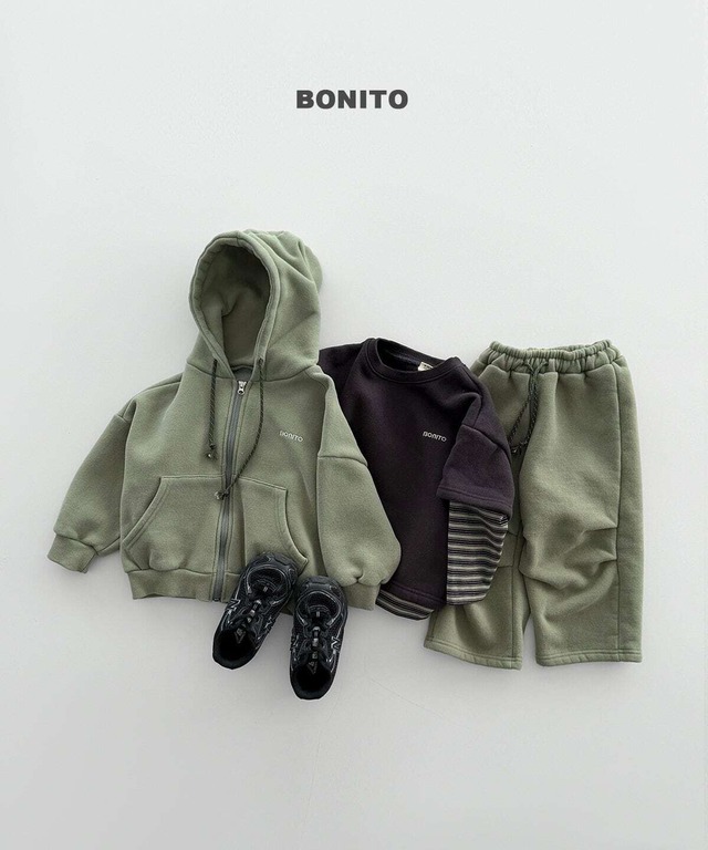 〚予約〛Knee pin chin straight pants <kids><Jr>