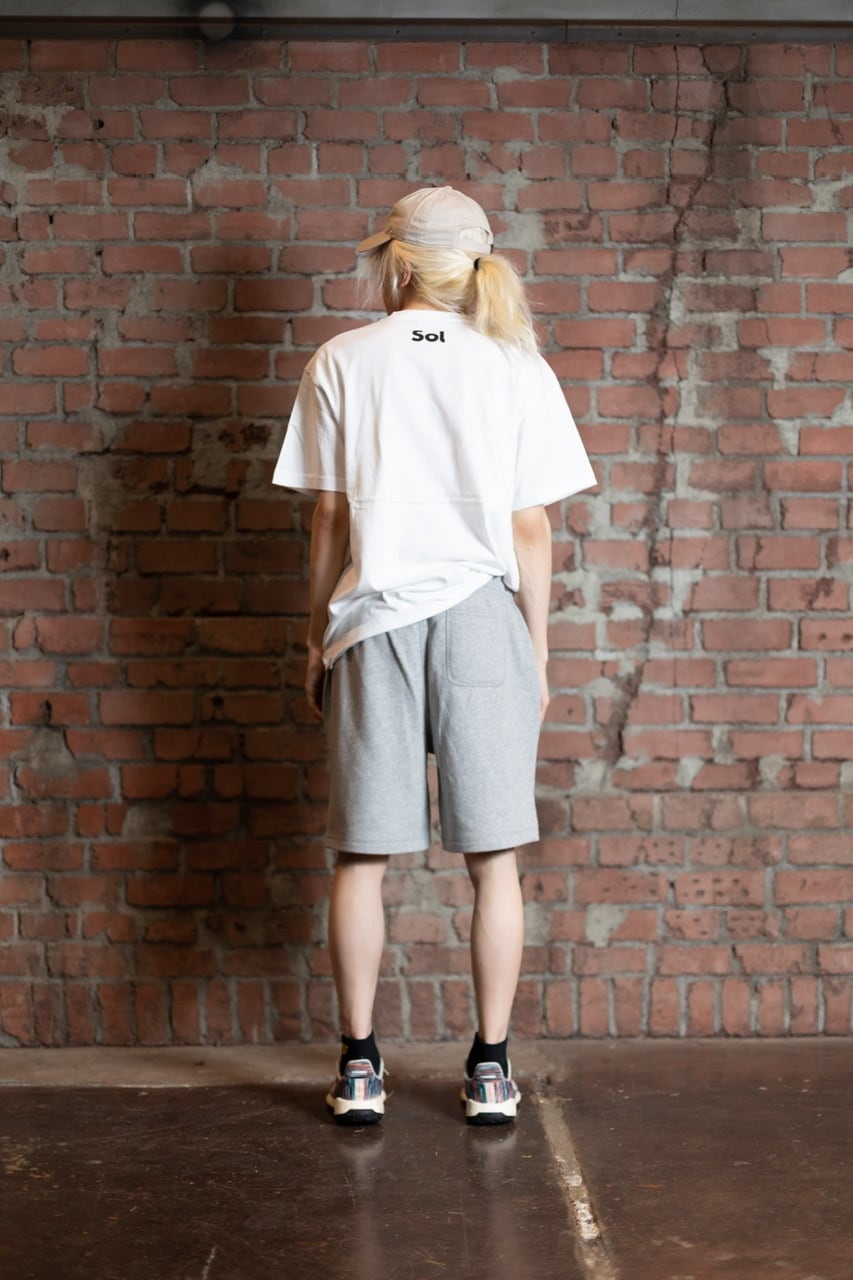 Sol ハーフパンツ Solハーフパンツ(グレー)メンズ、レディース M | SolSol