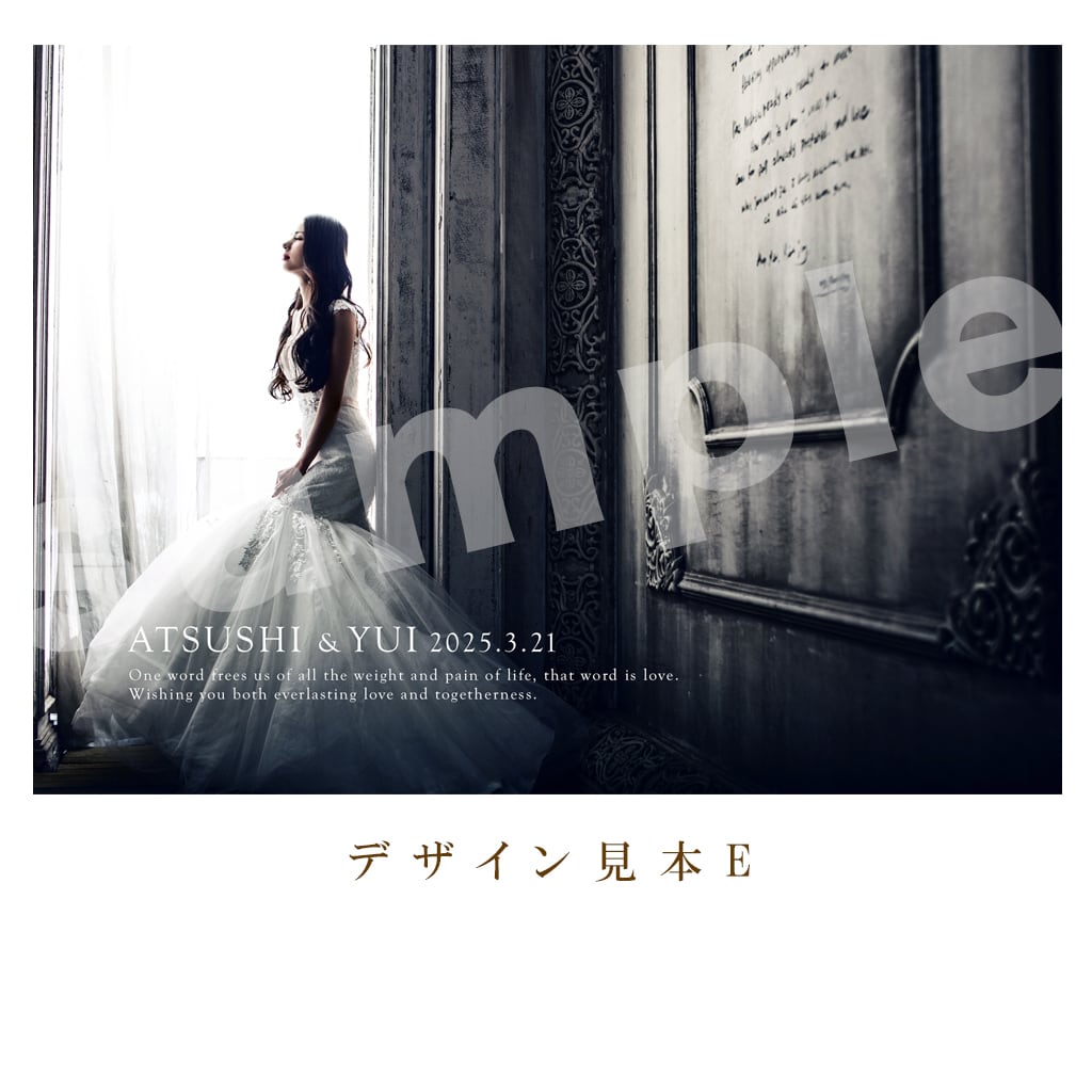 ウェルカムボード／キャンバス・パネル・データ販売（和風・洋風）結婚