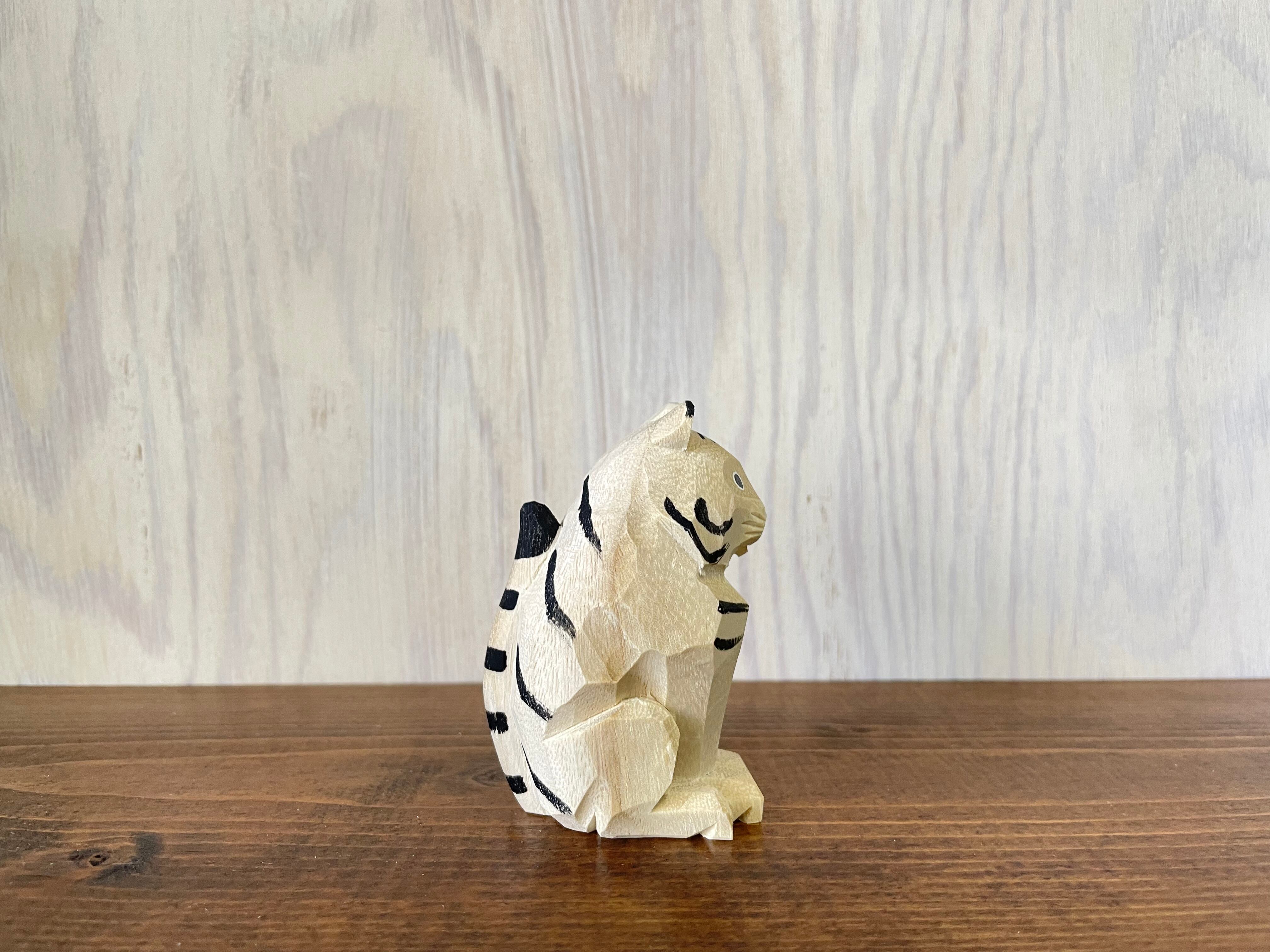 手づくり木彫刻 干支福 寅 | Butsugu × Life