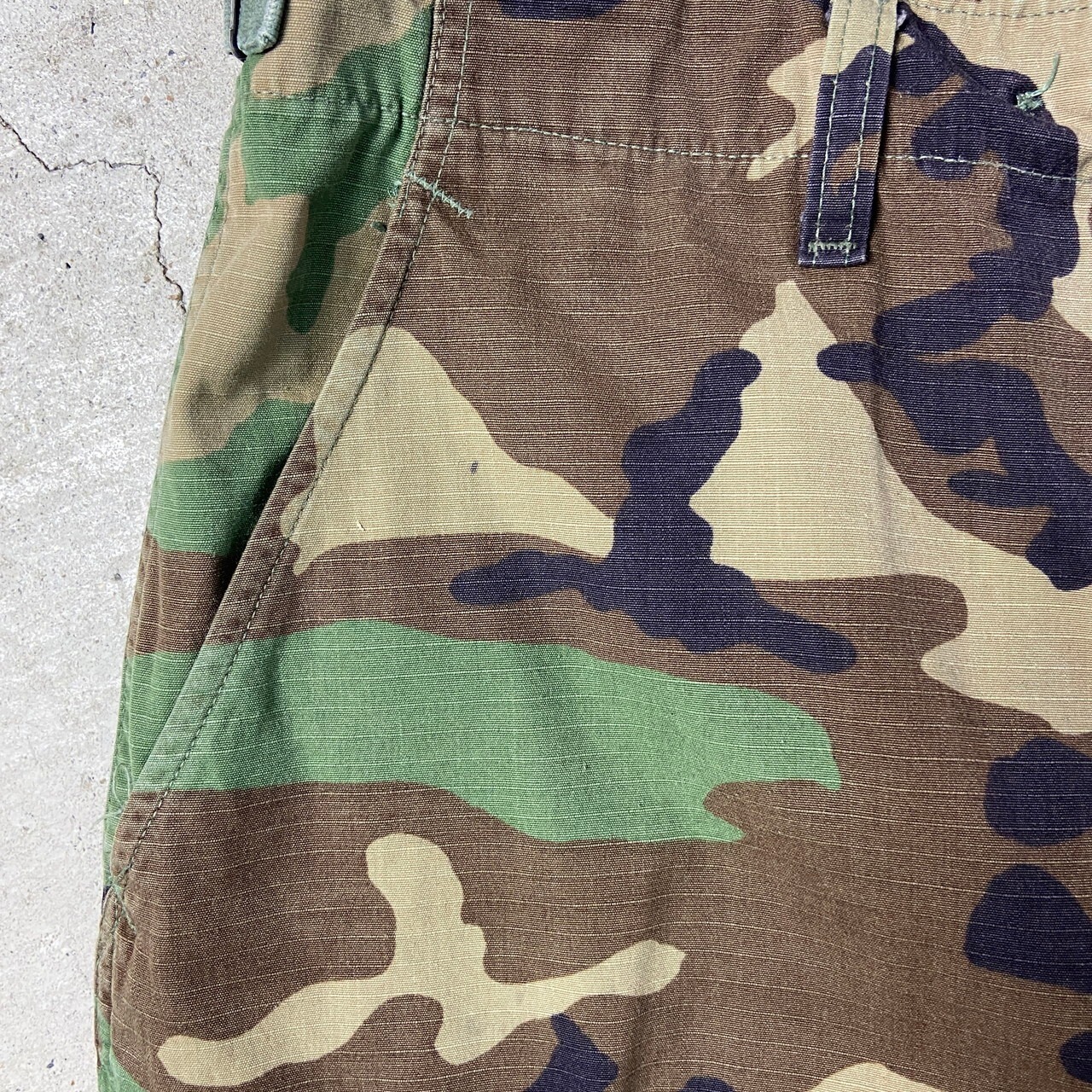90年代 U.S.ARMY 米軍実品 ウッドランドカモ BDU カーゴパンツ SMALL