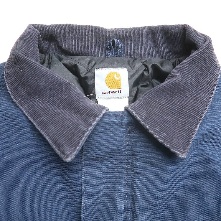 古着 カーハート Carhartt 企業ロゴ 刺繍 ダック トラディショナル