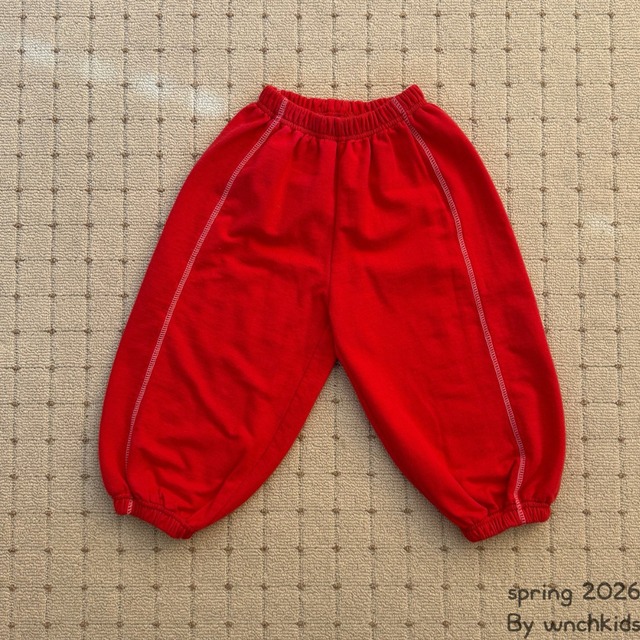 《送料無料》予約:2ndジョガーパンツ【wnchkid’s】