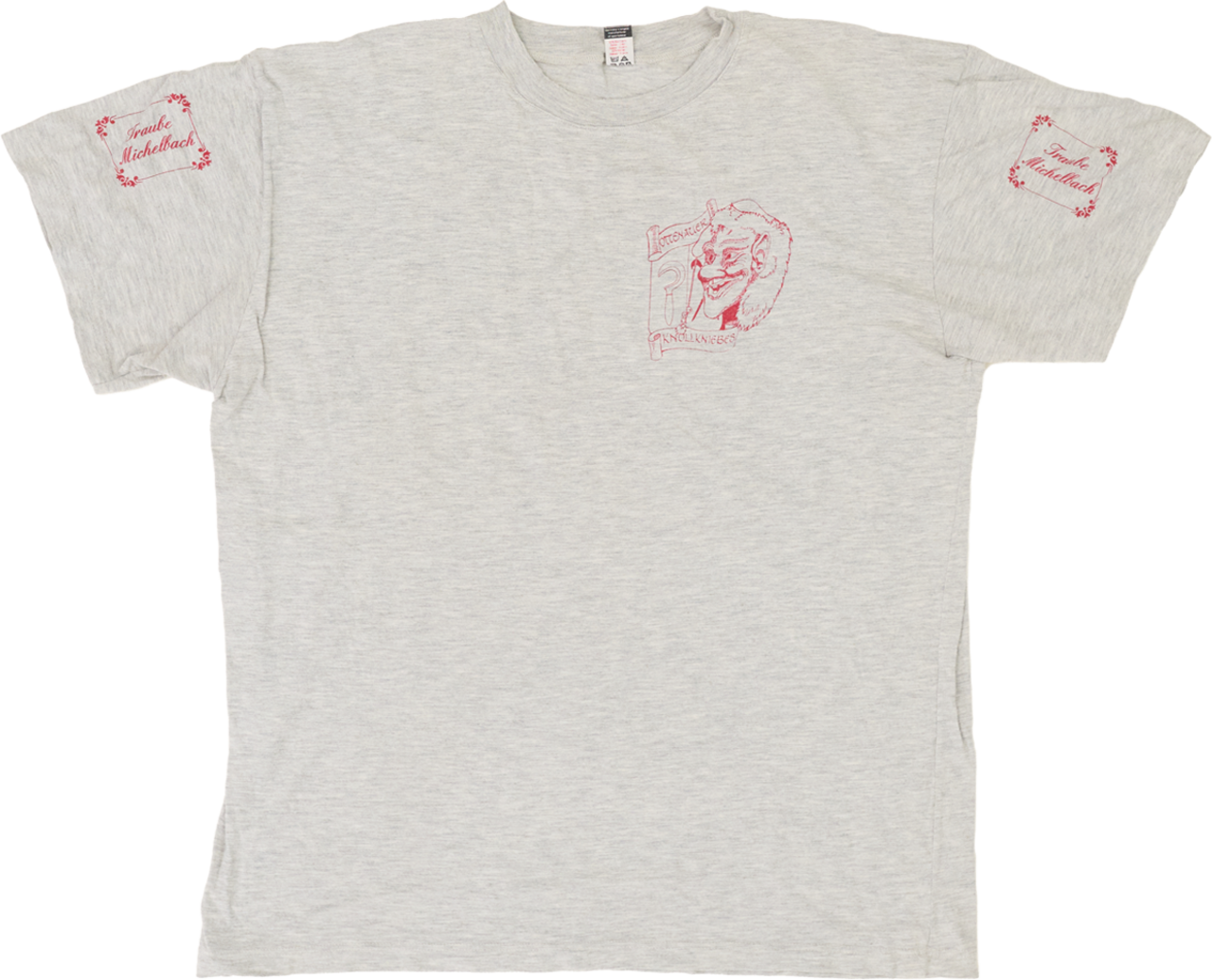 古着 trigema “Ottenauer Knollkniebes ’92” プリントTシャツ