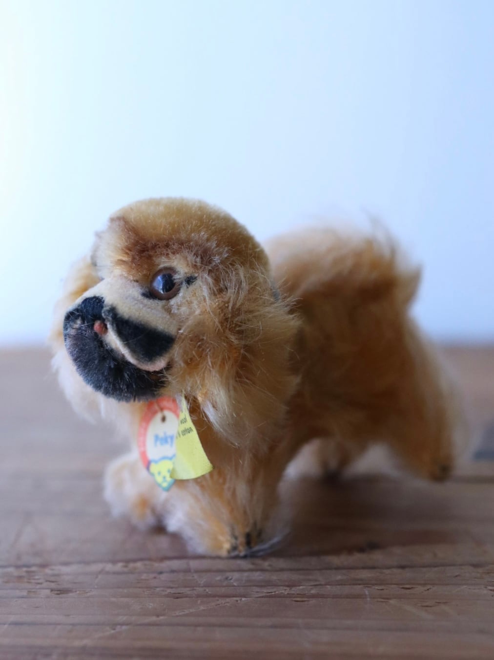 ヴィンテージ シュタイフ 犬 イヌ ペキニーズ Steiff Peky 8㎝ | ぷち