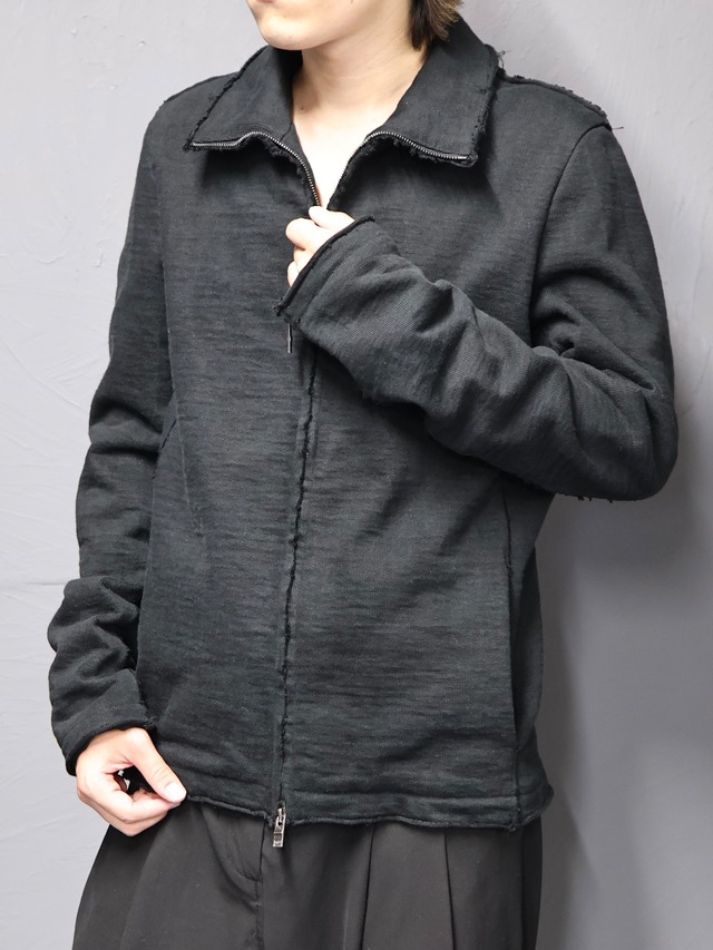 【wjk】high neck zip up blouson