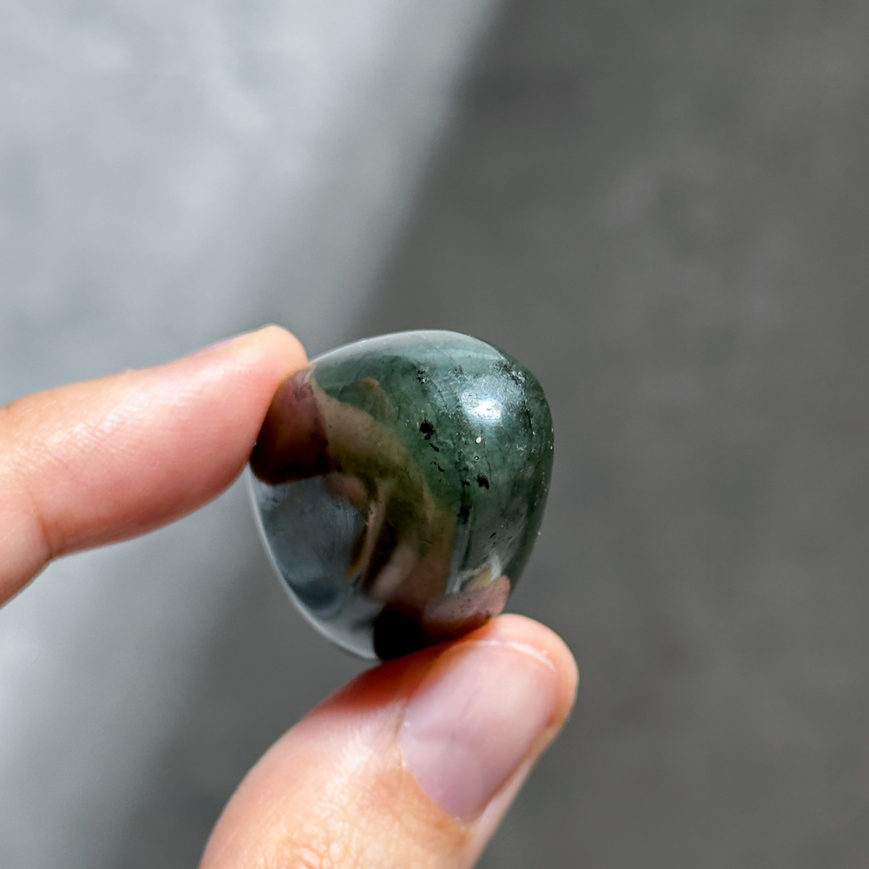 ラブラドライト タンブル95◇ Labradorite ◇天然石・鉱物