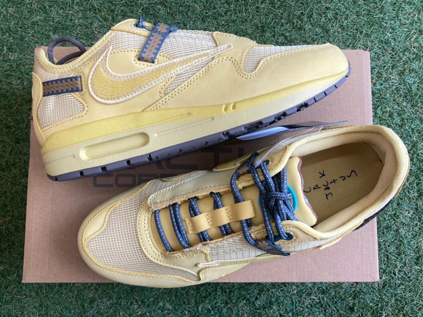 NIKE × TRAVIS SCOTT AIR MAX 1 CACT.US GOLD DO9392-700 26.5cm
