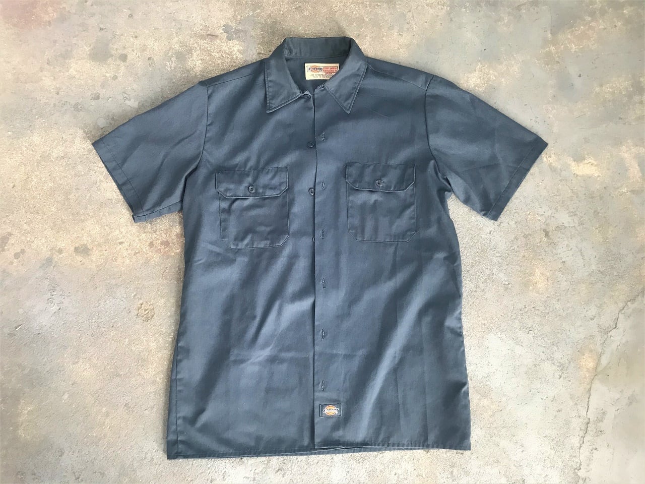 90s Dickies short sleeves work shirt