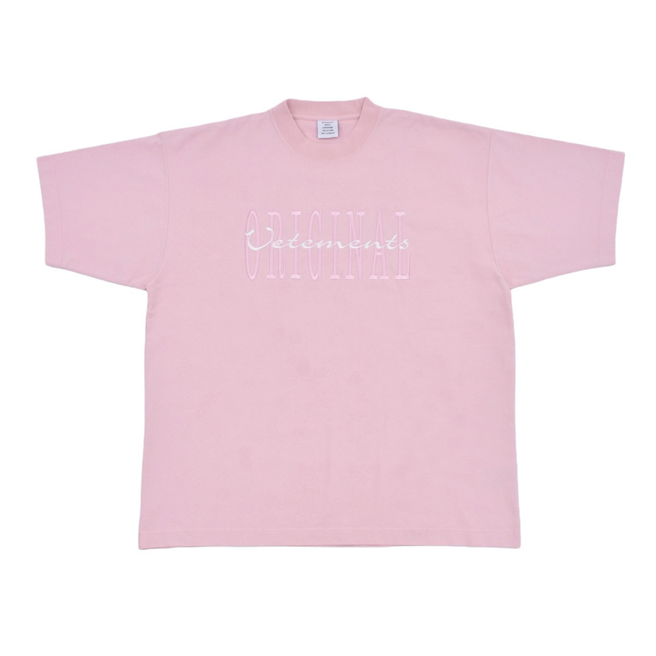 【VETEMENTS】ORIGINAL LOGO T-SHIRT - 1