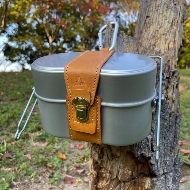 戦闘飯盒2型 専用レザーベルト | gemelli（ジェメリ）