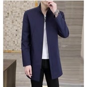 フロントジップアップ ロングコート af0134