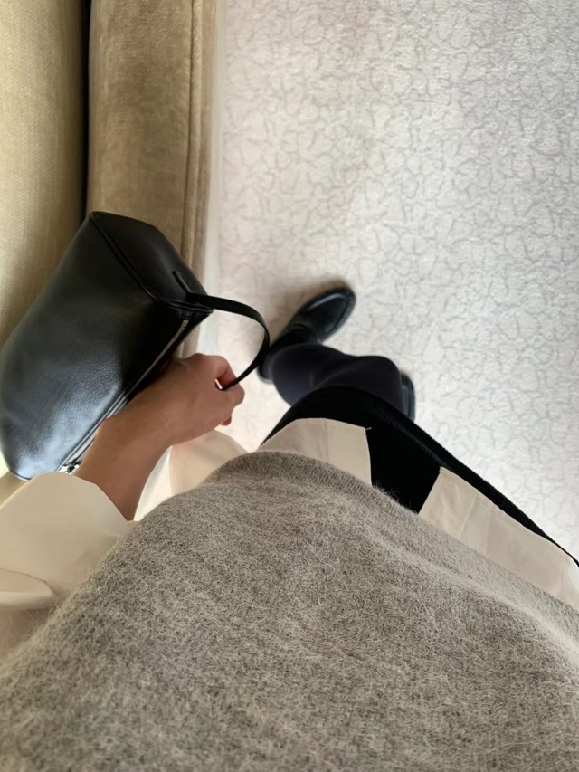 (OUNCE) carin alpaca knit vest / 2color