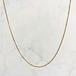 【14K-3-43】16inch 14K real gold chain necklace